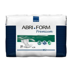 Abena North America Unisex Adult Incontinence Brief Abri-Form™ Premium M2 Medium Disposable Heavy Absorbency - M-937961-1807 - Case of 96