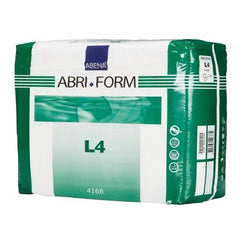 Abena North America Unisex Adult Incontinence Brief Abri-Form™ Comfort L4 Large Disposable Heavy Absorbency - M-938011-2326 - Bag of 12
