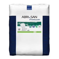 Abena North America Bladder Control Pad Abri-San™ Premium 17 Inch Length Moderate Absorbency Fluff / Polymer Core Level 4 Adult Unisex Disposable - M-938101-3163 - Case of 168