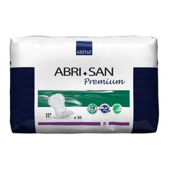 Abena North America Incontinence Liner Abri-San™ Premium 21 Inch Length Moderate Absorbency Fluff / Polymer Core Level 5 Adult Unisex Disposable - M-938102-3179 - Bag of 36