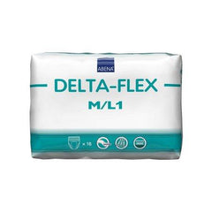 Abena North America Unisex Adult Absorbent Underwear Abena® Delta-Flex L1 Pull On with Tear Away Seams Medium / Large Disposable Moderate Absorbency - M-938166-2459 - Case of 72
