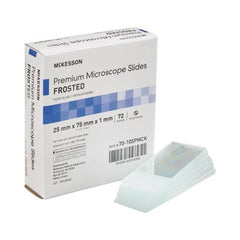 Microscope Slide McKesson 25 X 75 X 1 mm Frosted End