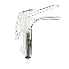 Welch Allyn Vaginal Speculum KleenSpec® 590 Series Premium Pederson NonSterile Office Grade Acrylic Small Double Blade Duckbill Disposable Built-In Light Source - M-938427-1748 - Box of 24