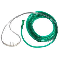 Sunset Healthcare ETCO2 Nasal Sampling Cannula with O2 Delivery High Flow Delivery Adult Curved Prong / NonFlared Tip