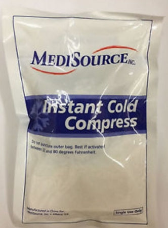 Medisource Instant Cold Pack General Purpose Standard 5 X 7 Inch Plastic Disposable