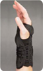 Bird & Cronin Wrist Brace Westport Flannel / Metal Left Hand Black X-Small