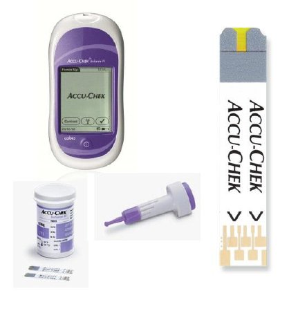 Roche Diagnostics Blood Glucose Control Solution Blood Glucose Testing 2 X 2.5 mL Level 1 & Level 2