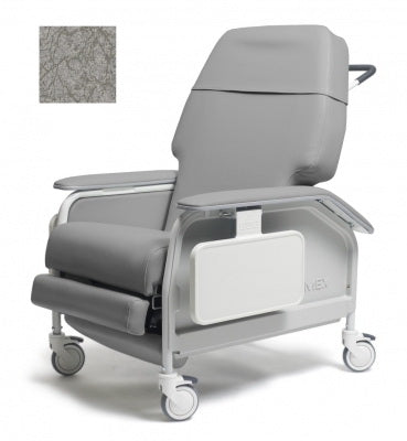 Graham-Field Extra-Wide Clinical Care Recliner Lumex® Cobblestone Four Tente® Swivel Caster, Three Locking Caster