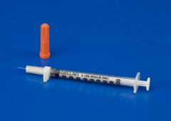 Cardinal Tuberculin Syringe with Needle Tray Magellan™ 1 mL 27 Gauge 1/2 Inch Attached Needle Sliding Safety Needle