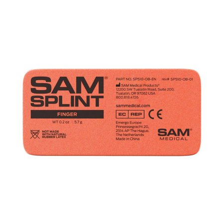 The Seaberg Company Finger Splint Sam® Blue / Orange