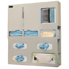 Bowman Manufacturing PPE Dispenser BOWMAN® Wall Mount Quartz Beige Aluminum