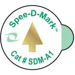 Precision Dynamics Skin Marker Spee-D-Arrow™ White / Green - M-940994-3888 - Box of 100