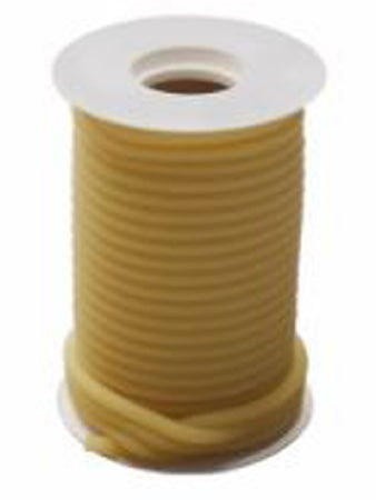 Graham-Field General Use Connector Tubing 50 Foot Length 0.188 Inch ID Sterile Without Connector Amber Rubber