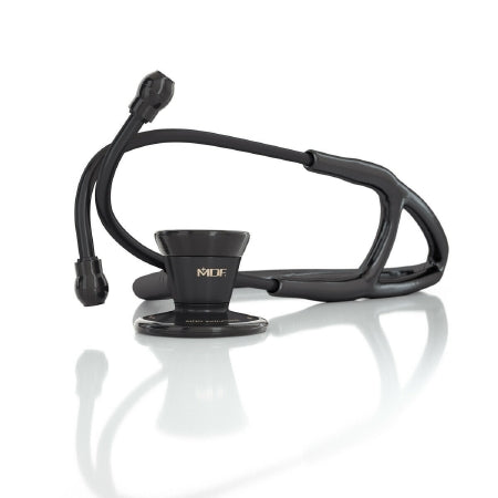 MDF Instruments Direct Cardiology Stethoscope MDF® Black 1-Tube 23 Inch Tube Double-Sided Chestpiece