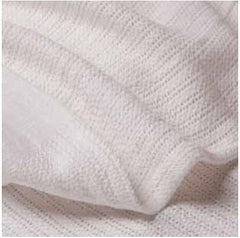 Hospitex / Encompass Group Thermal Blanket Leno 66 W X 90 L Inch Cotton 100% 2.1 lbs.