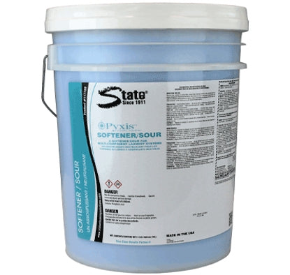 State Cleaning Solutions Fabric Softener / Sour Pyxis™ 5 gal. Pail Liquid Concentrate Acidic Scent - M-942661-1042 - Each