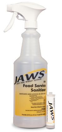 Canberra JAWS® Surface Cleaner / Sanitizer Quaternary Based Liquid Concentrate 5 mL Cartridge Unscented NonSterile - M-942838-4730 - Case of 24