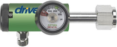 Drive Medical Drive™ Elongated Oxygen Regulator Click Style 0 - 15 LPM DISS Outlet CGA-870