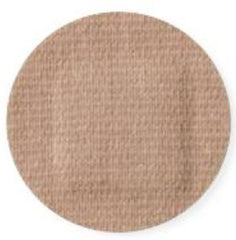 Cardinal Adhesive Spot Bandage Curity™ 7/8 Inch Fabric Round Tan Sterile