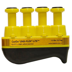 Fabrication Enterprises Hand Exerciser CanDo® Digi-Flex® LiTE® Yellow X-Light