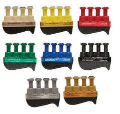 Fabrication Enterprises Hand Exerciser CanDo® Digi-Flex® LiTE® Tan / Yellow / Red / Green / Blue / Black / Silver / Gold