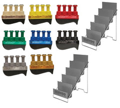 Fabrication Enterprises Hand Exerciser CanDo® Digi-Flex® LiTE® Tan / Yellow / Red / Green / Blue / Black / Silver / Gold