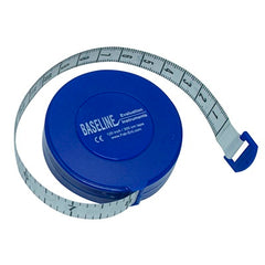 Fabrication Enterprises Measurement Tape Baseline® 72 Inch Woven Fabric / Plastic Casing Reusable Inches / Centimeters