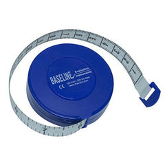 Fabrication Enterprises Measurement Tape Baseline® 120 Inch Woven Fabric / Plastic Casing Reusable Inches / Centimeters