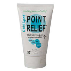 Fabrication Enterprises Topical Pain Relief Point Relief® ColdSpot™ Menthol / MSM / Ilex / Arnica Topical Gel 4 oz.