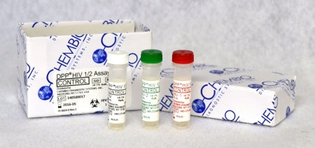 Chembio Diagnostic Infectious Disease Immunoassay Control Kit DPP® HIV 1/2 Rapid Test HIV 1/2 Assay Positive HIV-1 / Positive HIV-2 / Negative