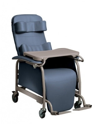 Graham-Field Infinite 3-Position Recliner Lumex® Preferred Care™ Series Blue Ridge Two Swivel Casters with Two Rear Locking Casters - M-944108-1332 - Each