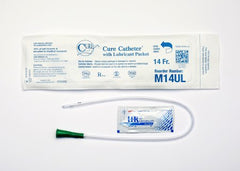 Cure Medical Urethral Catheter Cure Medical® Straight Tip Uncoated PVC 14 Fr. 16 Inch