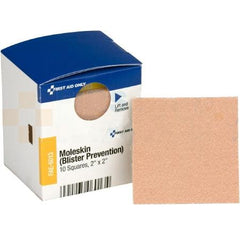 Acme United Moleskin Adhesive 2 X 2 Inch Cotton
