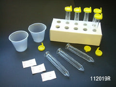 Globe Scientific Urine Specimen Collection Kit Uri-Pak™ 3.5 oz. Cup / 12 mL Tube Polystyrene Tube Collection Cup / Urine Collection Tube NonSterile
