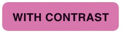 United Ad Label Pre-Printed Label UAL™ Anesthesia Label Pink Paper With Contrast Black Medication Name 5/16 X 1-1/4 Inch - M-945192-1801 - Each