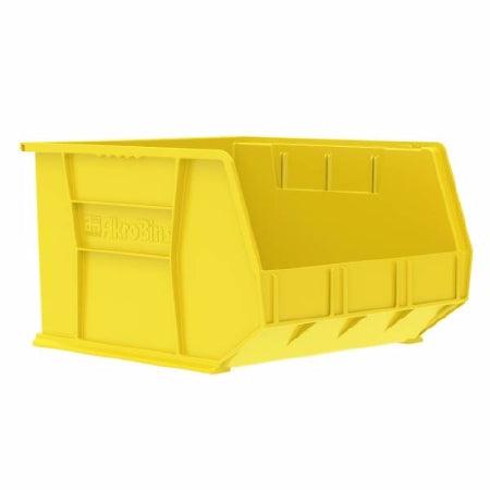 Akro-Mils Storage Bin AkroBins® Yellow Industrial Grade Polymers 11 X 16-1/2 X 18 Inch - M-945422-2816 - Case of 3