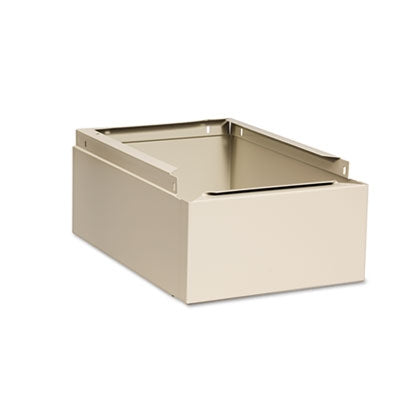 Tennsco Optional Locker Base, 12w x 18d x 6h, Sand