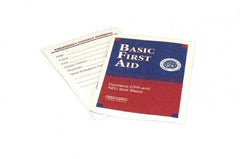 Acme United Booklet First Aid Instruction American Safety and Health Institute CPR