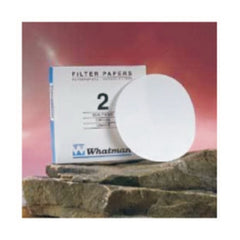Fisher Scientific Filter Paper Whatman™ 125 mm, 2 Grade, Medium Fine Porosity, Circle Format, 190 µm Thickness, >8 µm Particle Retention, Smooth Surface