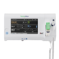 Welch Allyn Vital Signs Monitor Connex® Spot Check and Patient Vital Signs Monitoring Type NIBP, SpO2, Temperature Battery