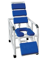 MJM International Reclining Shower Chair MJM International PVC Frame