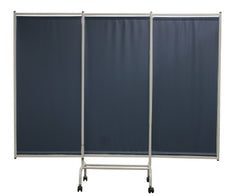 Winco Privacy Screen Privess™ SilverTex 84 Inch Width 70 Inch Length