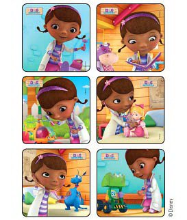 Medibadge Disney® 75 per Unit Doc McStuffins Sticker