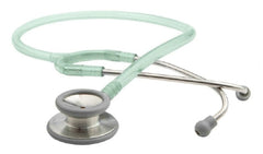 American Diagnostic Corp Classic Stethoscope Adscope® 603 Green 1-Tube 22 Inch Tube Double-Sided Chestpiece