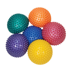 Fabrication Enterprises Balance Stones CanDo® Inflatable 7 Inch Diameter 4 X 7 X 7 Inch Multi-Colored