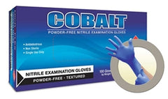 Microflex Medical Exam Glove MICROFLEX® Cobalt® X-Small NonSterile Nitrile Standard Cuff Length Fully Textured Blue Not Chemo Approved - M-949834-4095 - Case of 1000