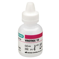 Bio-Rad Laboratories Unassayed Control Virotrol® III HAV IgM, HBc IgM and Anti-HAV Single Level, Class A 1 X 5 mL
