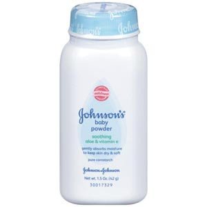 Johnson & Johnson Consumer Baby Powder Johnson's® 1-1/2 oz. Scented Shaker Bottle Cornstarch / Aloe / Vitamin E