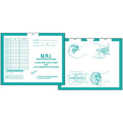 Precision Dynamics MRI Insert Jacket Turquoise 14-1/4 X 17-1/2 Inch
