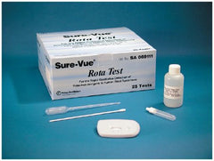Fisher Scientific Rapid Test Kit Sure-Vue® Rota Test Infectious Disease Immunoassay Rotavirus Antigen Stool Sample 25 Tests